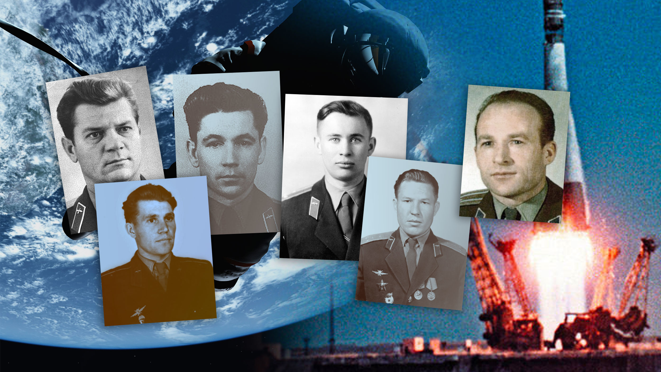 20 первых космонавтов