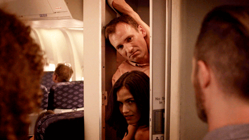 Ебля в туалете самолета - порно видео на massage-couples.ru
