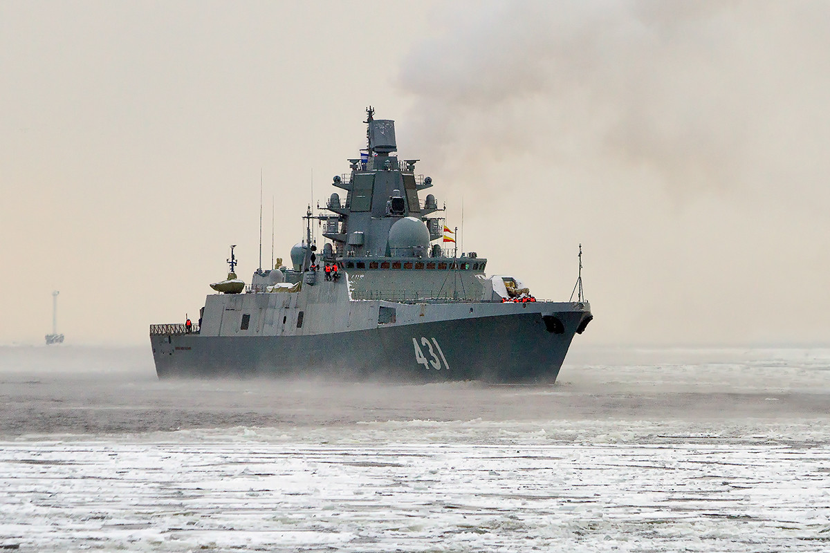 Фрегат "Адмирал Касатонов". Фото: © Минобороны РФ.
