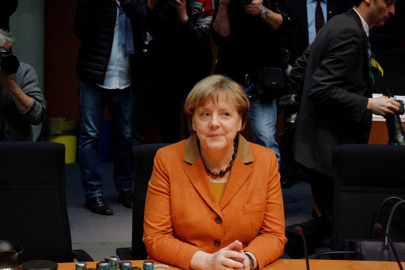 Канцлер ФРГ Ангела Меркель. Фото: © Flickr/Jonas Schoenfelder
