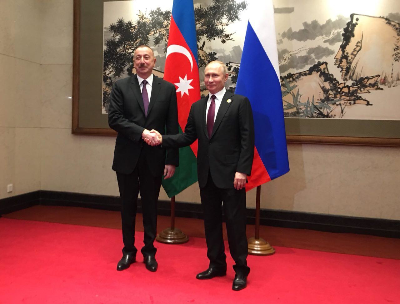 Ильхам Алиев и Владимир Путин. Фото: © L!FE/Павел Баранов
