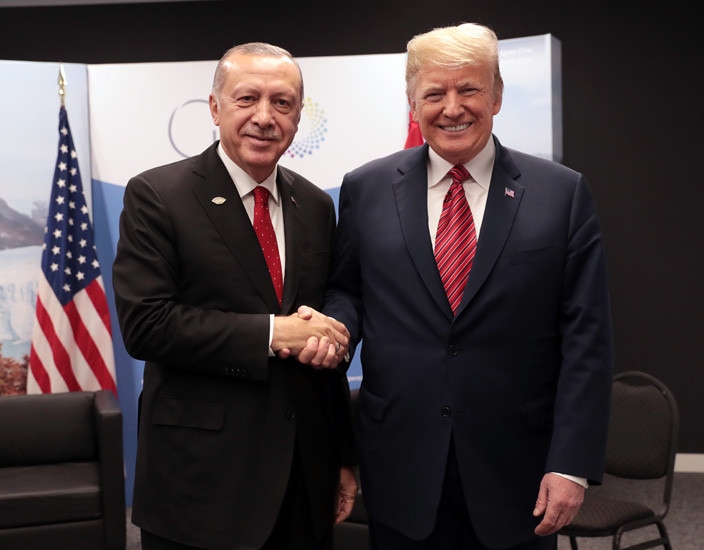 Президент Турции Реджеп Тайип Эрдоган и президент США Дональд Трамп. Фото: © T.C. Cumhurbaşkanlığı
