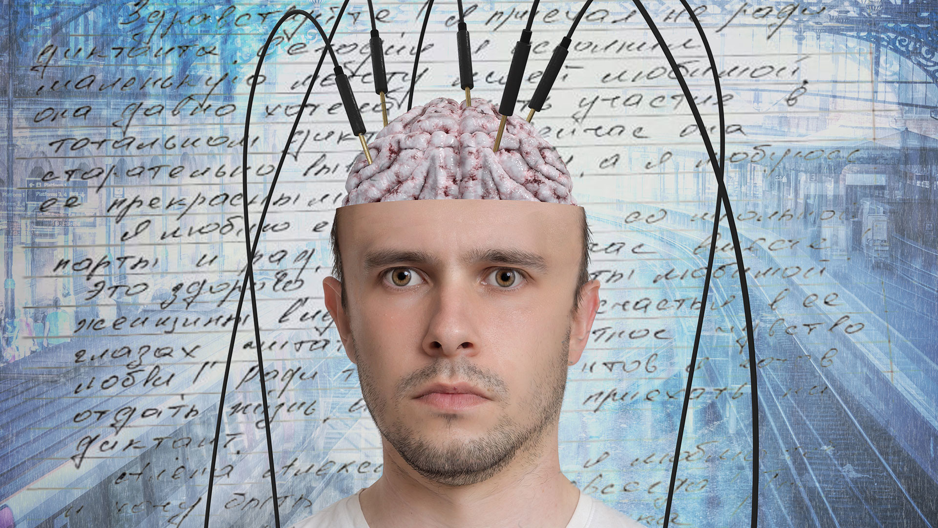 Решение физики нейросеть по фото. Электроды на голове. Нейросеть голова. Контроль мозга.