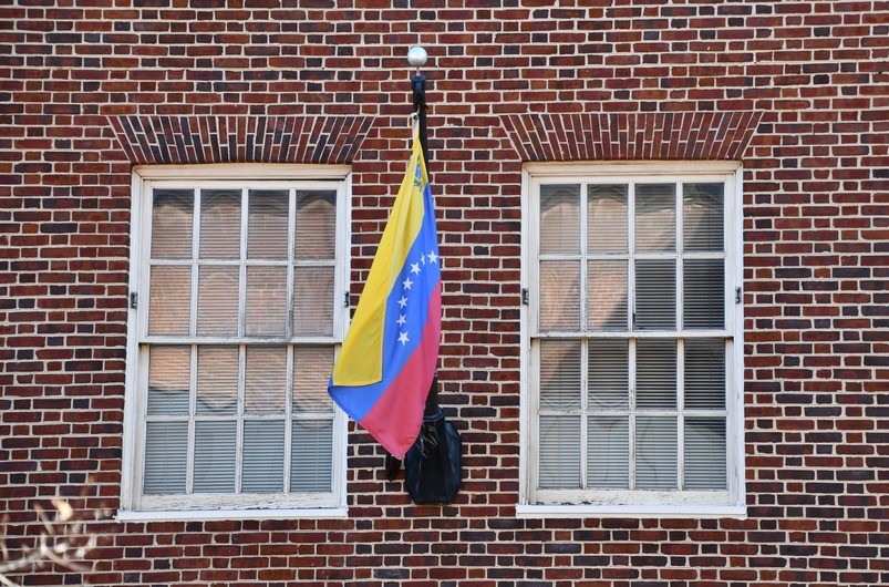 Здание Посольства Венесуэлы в Вашингтоне. Фото: © РИА Новости / Михаил Тургиев
