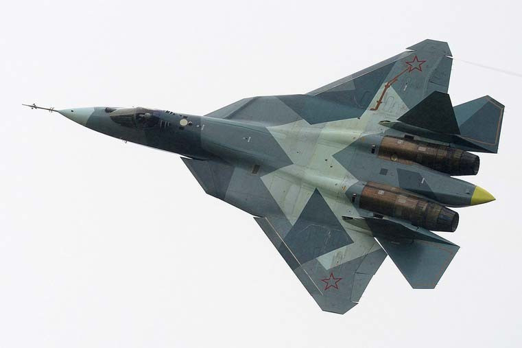 Су-57. Фото: © РИА "Новости" / Евгений Биятов
