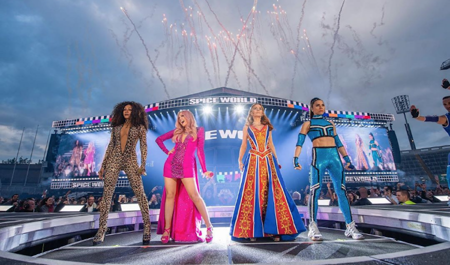 Spice Girls на концерте в Дублине. Фото © Instagram / spicegirls

