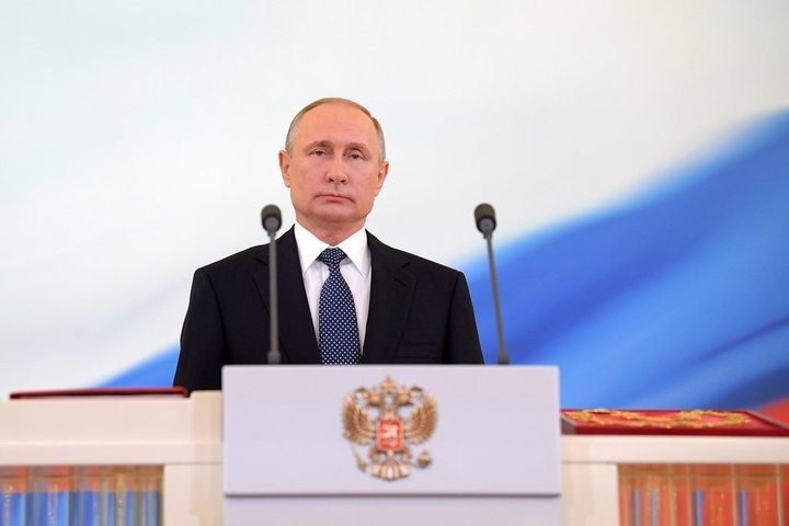 Президент России Владимир Путин. Фото © Пресс-служба Кремля
