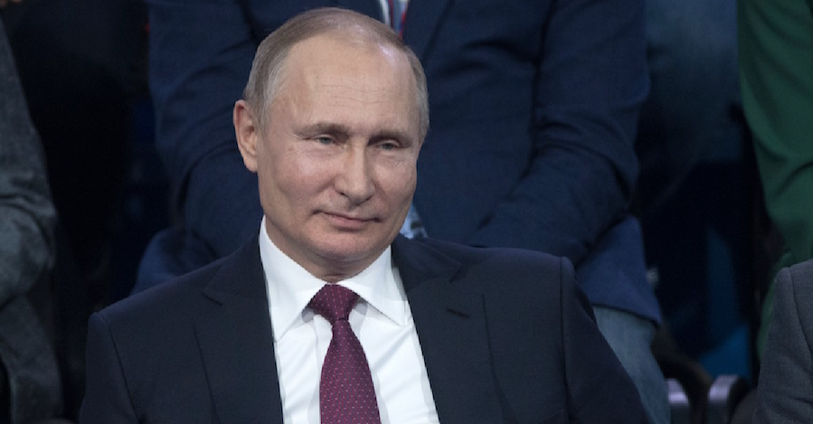 Президент России Владимир Путин. Фото © РИА "Новости" / Сергей Гунеев
