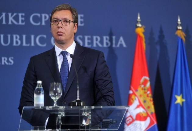 Президент Сербии Александр Вучич. Фото © Сайт президента Республики Сербия
