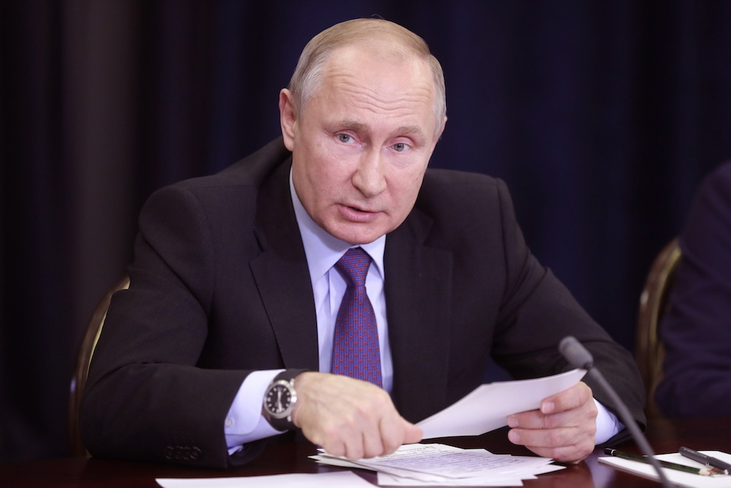 Президент России Владимир Путин. Фото © ТАСС / Михаил Метцель
