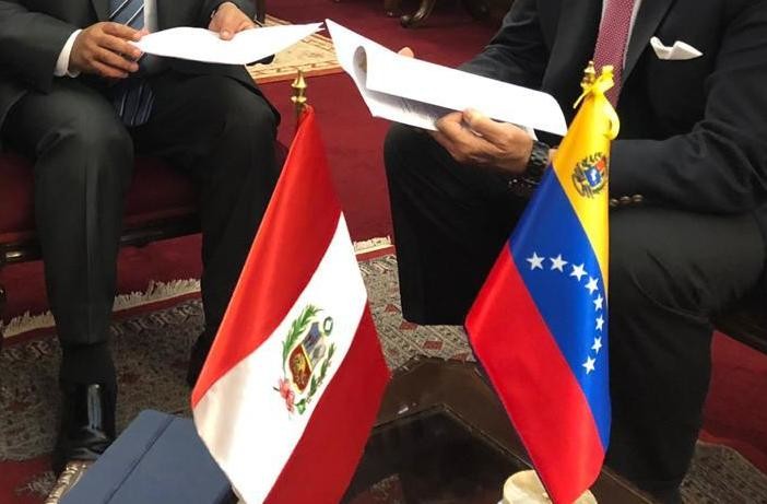 Фото © Twitter / Embajada de Venezuela en Perú
