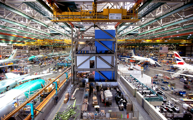Завод Boeing. Фото © Flickr / Jetstar Airways
