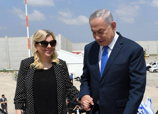 Биньямин и Сара Нетаньяху. Фото © Facebook / Премьер-министр Израиля
