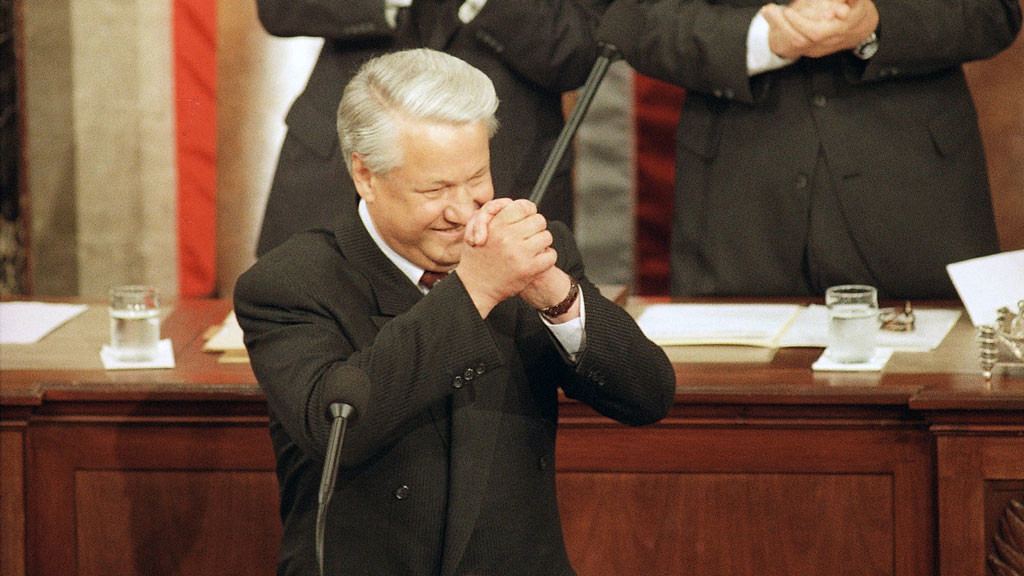 27 лет позору. Как президент Борис Ельцин выступил в Конгрессе США