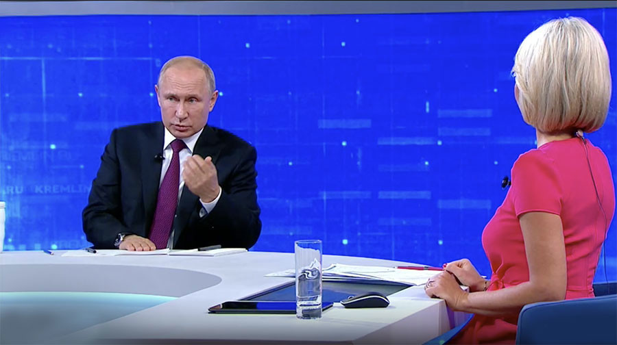 Путин заявил, что критика власти должна быть свободной