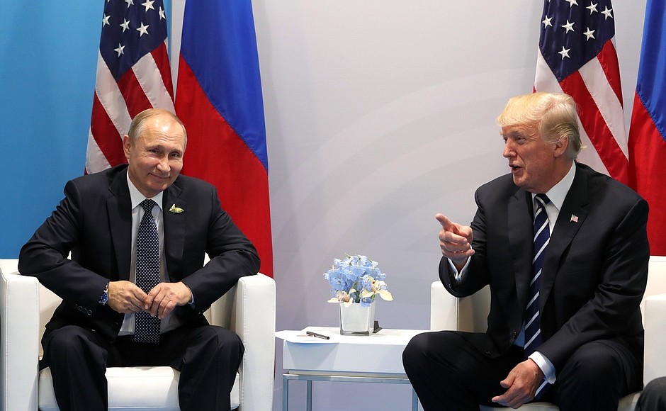 Путин и Трамп в 2017 году на G20. Фото © kremlin.ru
