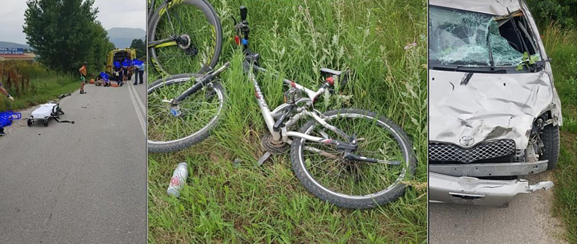 Гибель велосипедиста. В Умани убитый велосипедист.
