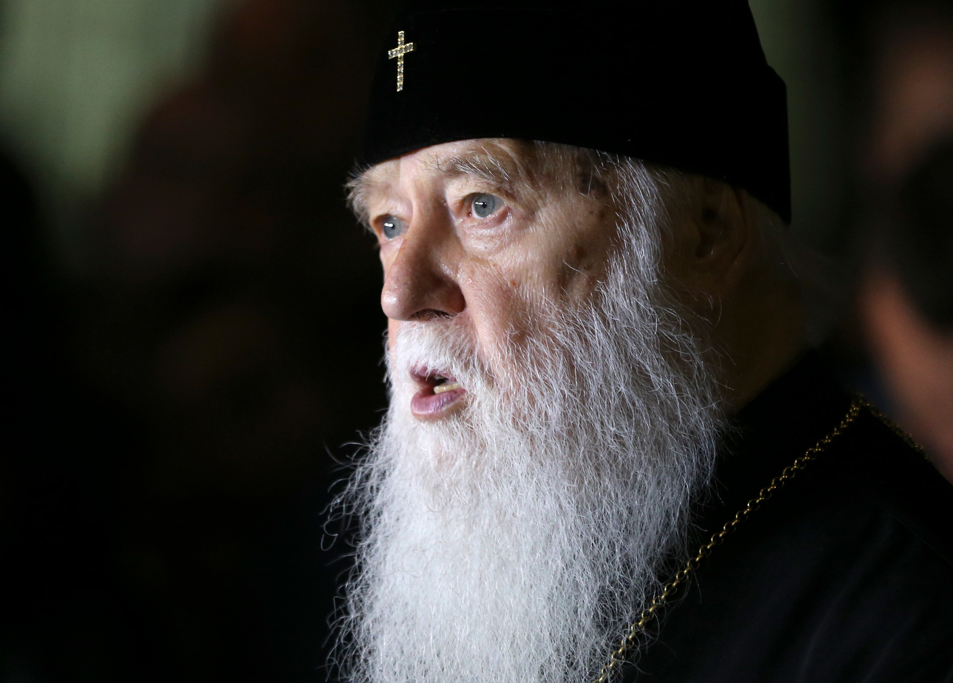 Патриарх Филарет. Фото © AP Photo / Efrem Lukatsk
