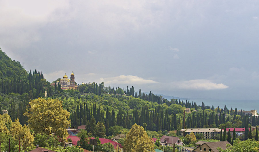 Абхазская граница фото