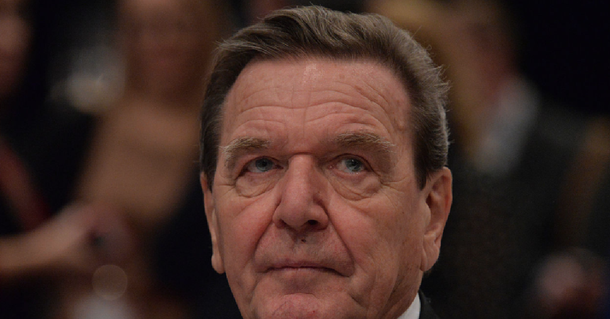 Бывший канцлер ФРГ Герхард Шрёдер. Фото commons.wikimedia.org

