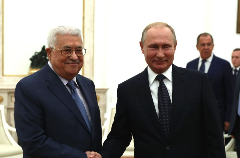 Президент РФ Владимир Путин и президент государства Палестина Махмуд Аббас. Фото © L!FE / Андрей Тишин
