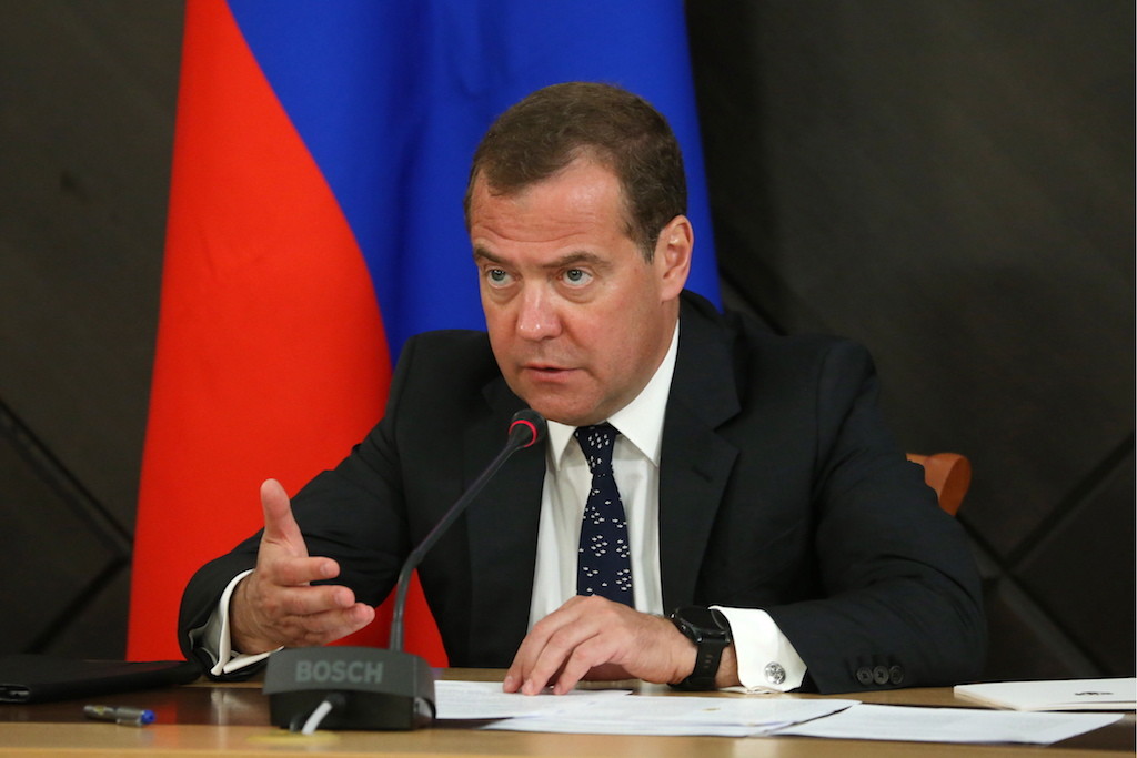 Дмитрий Медведев. Фото © Екатерина Штукина / POOL/ТАСС
