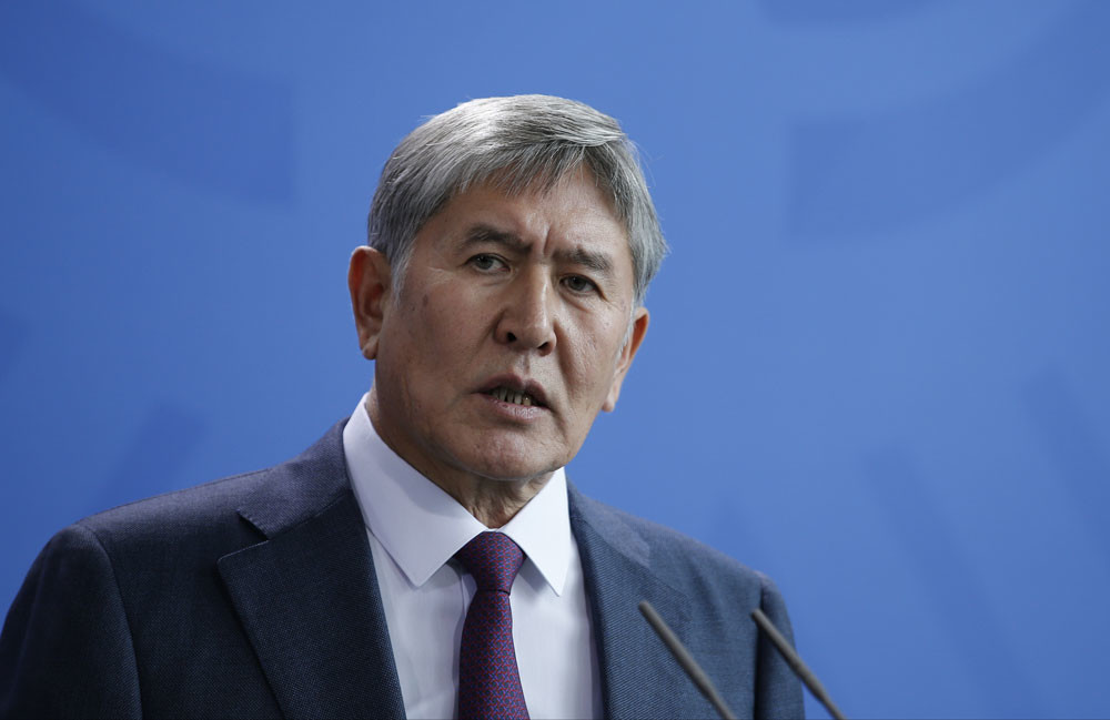 Алмазбек Атамбаев. Фото © Zuma/TASS

