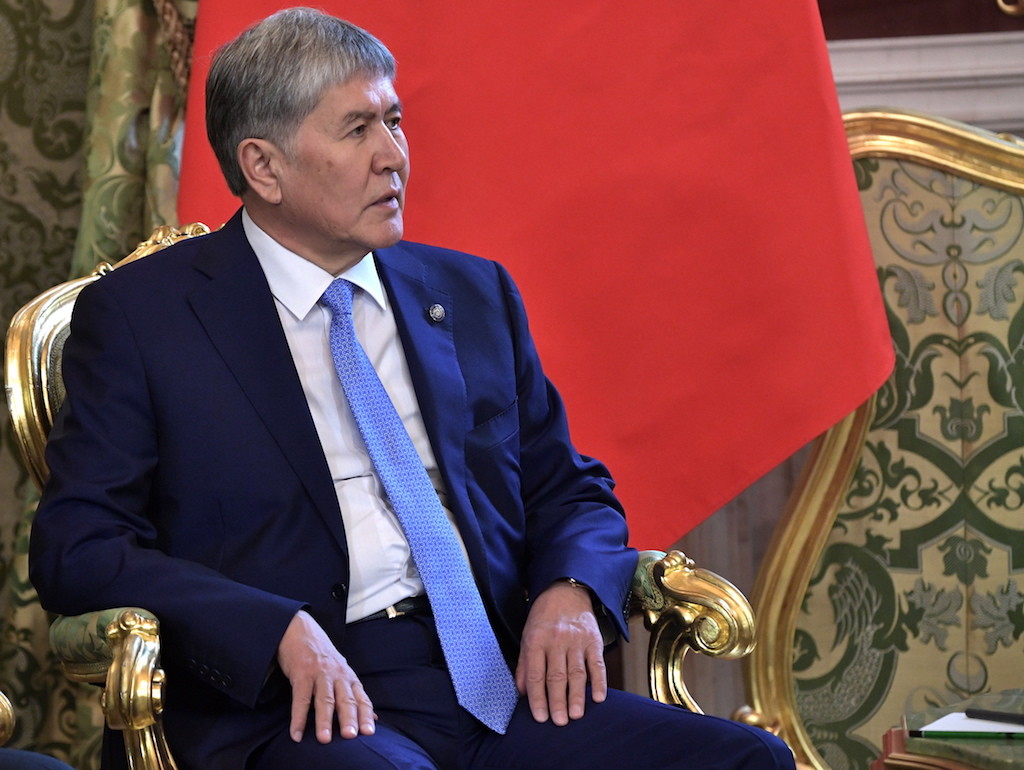 Алмазбек Атамбаев. Фото © ТАСС / Алексей Никольский
