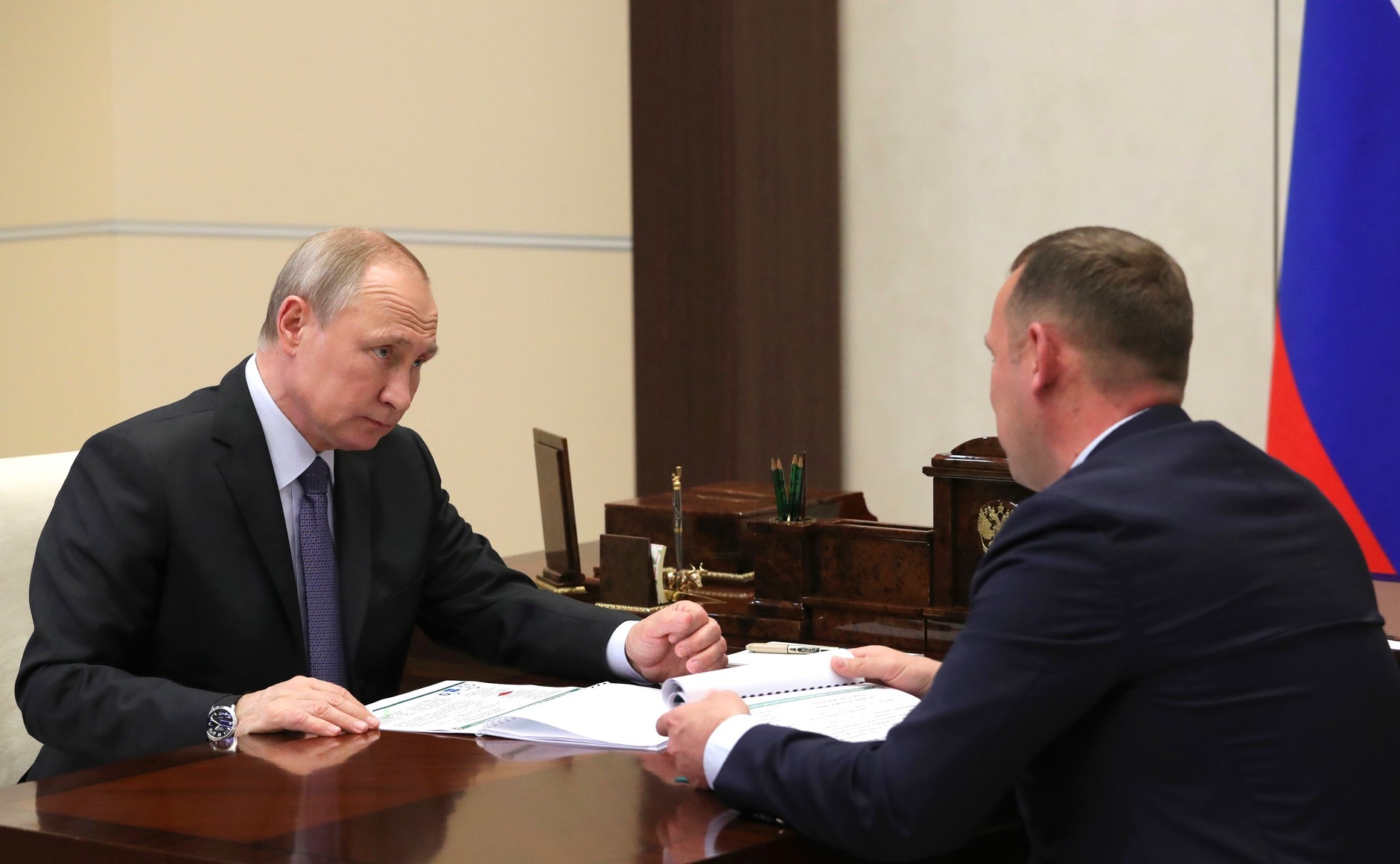 Владимир Путин и Вадим Шумков. Фото © Kremlin

