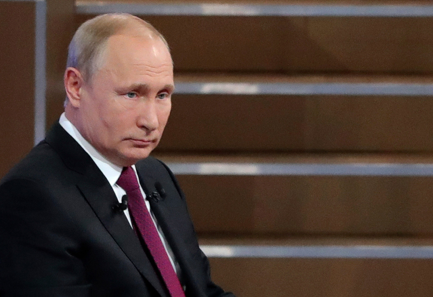 Владимир Путин. Фото © Mikhail Klimentyev, Sputnik, Kremlin Pool Photo via AP
