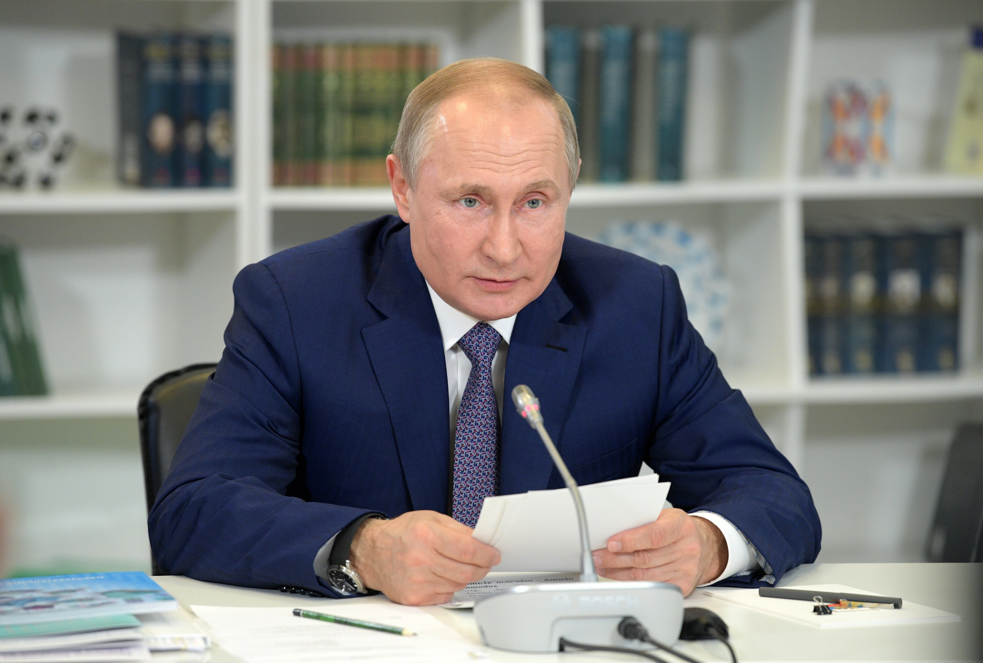 Владимир Путин. Фото © Twitter / Президент России
