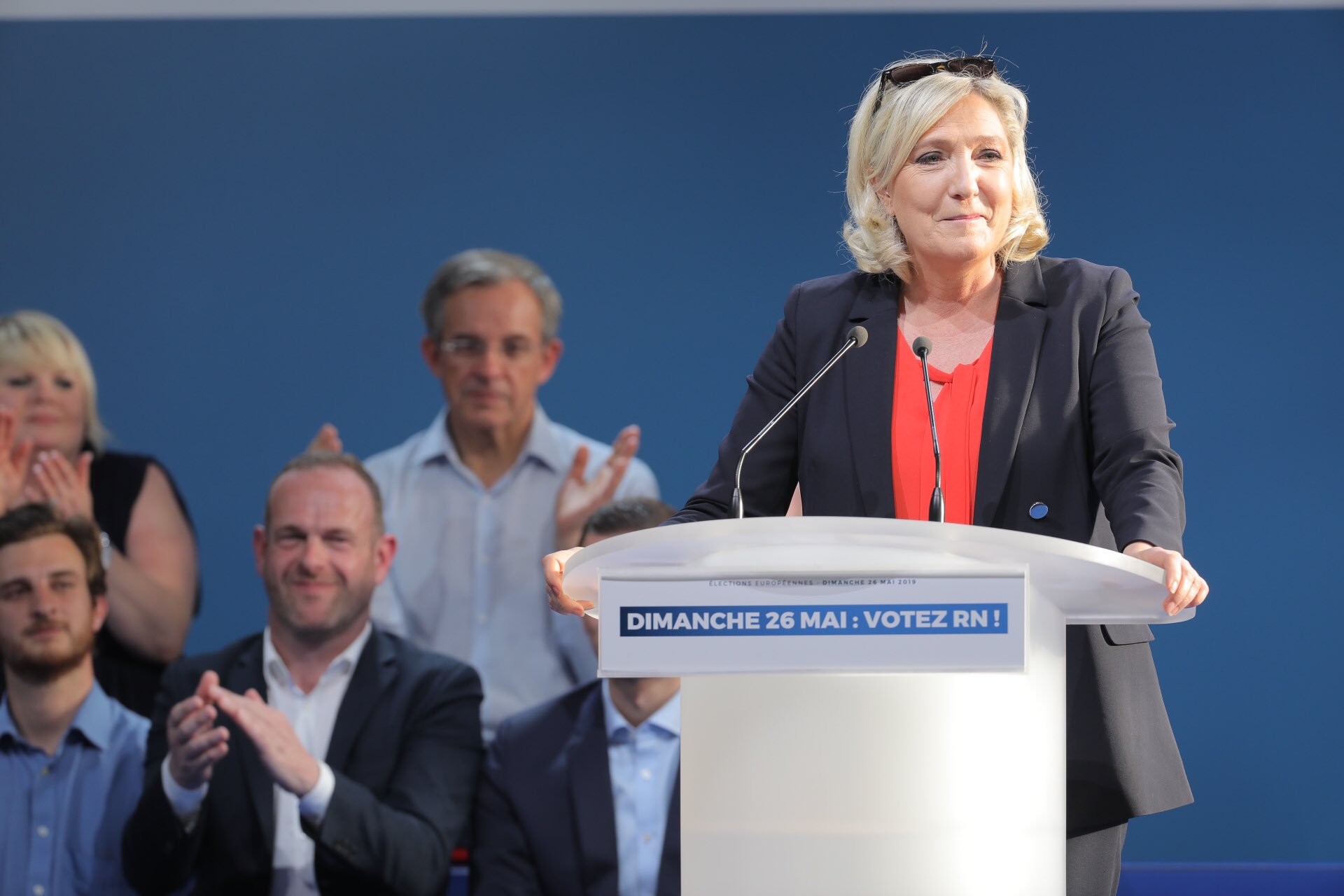 Фото © Twitter / Marine Le Pen
