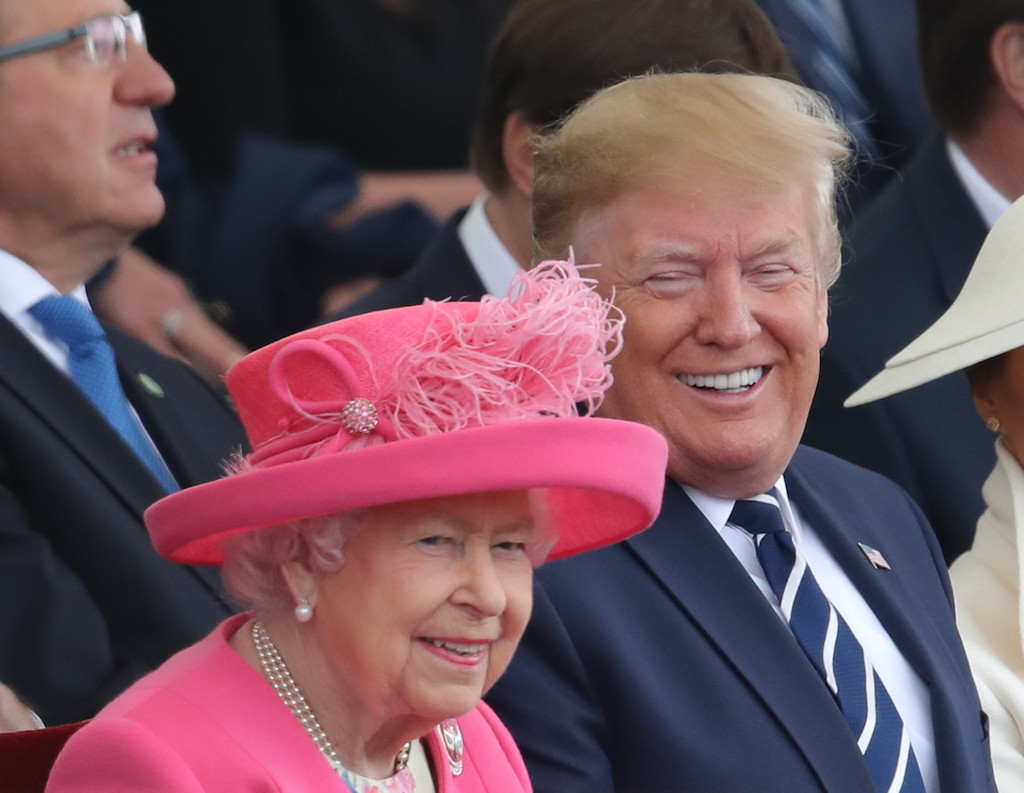 Королева Великобритании Елизавета II и президент США Дональд Трамп
Фото © PA Wire/PA Images/ТАСС/Andrew Matthews
