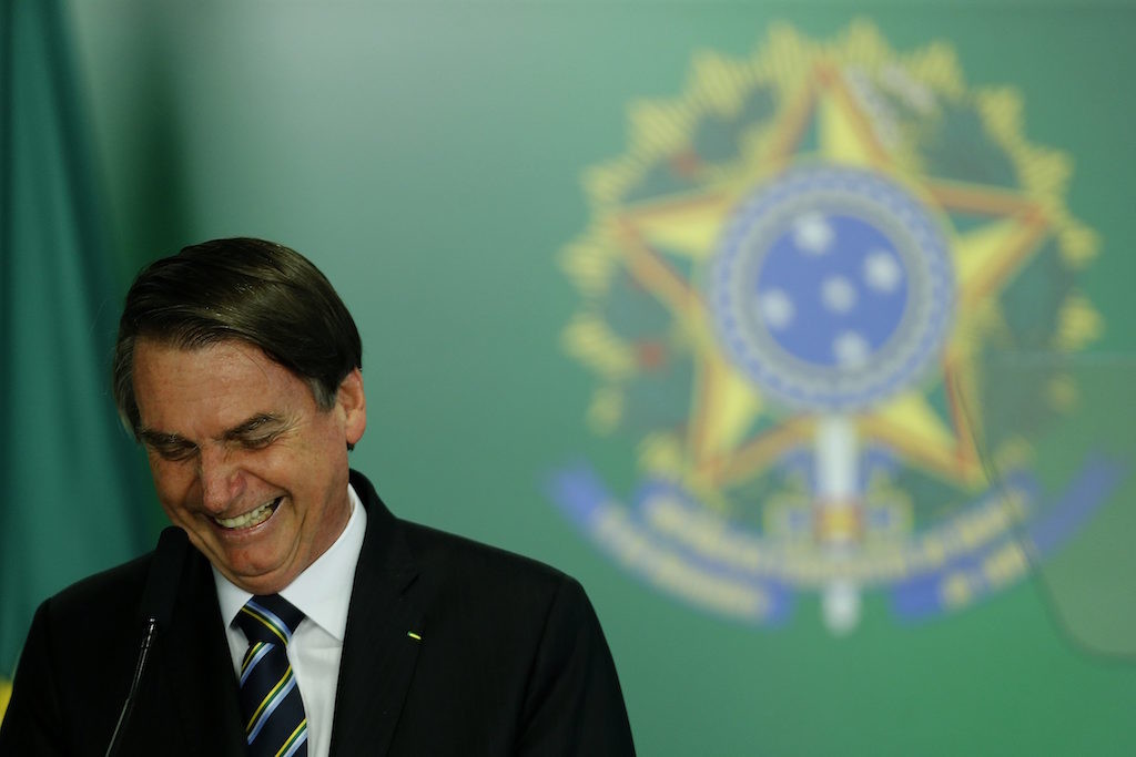 Президент Бразилии Жаир Болсонару. Фото © Zuma / ТАСС
