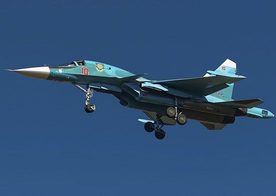 Су-34. Фото Минобороны РФ
