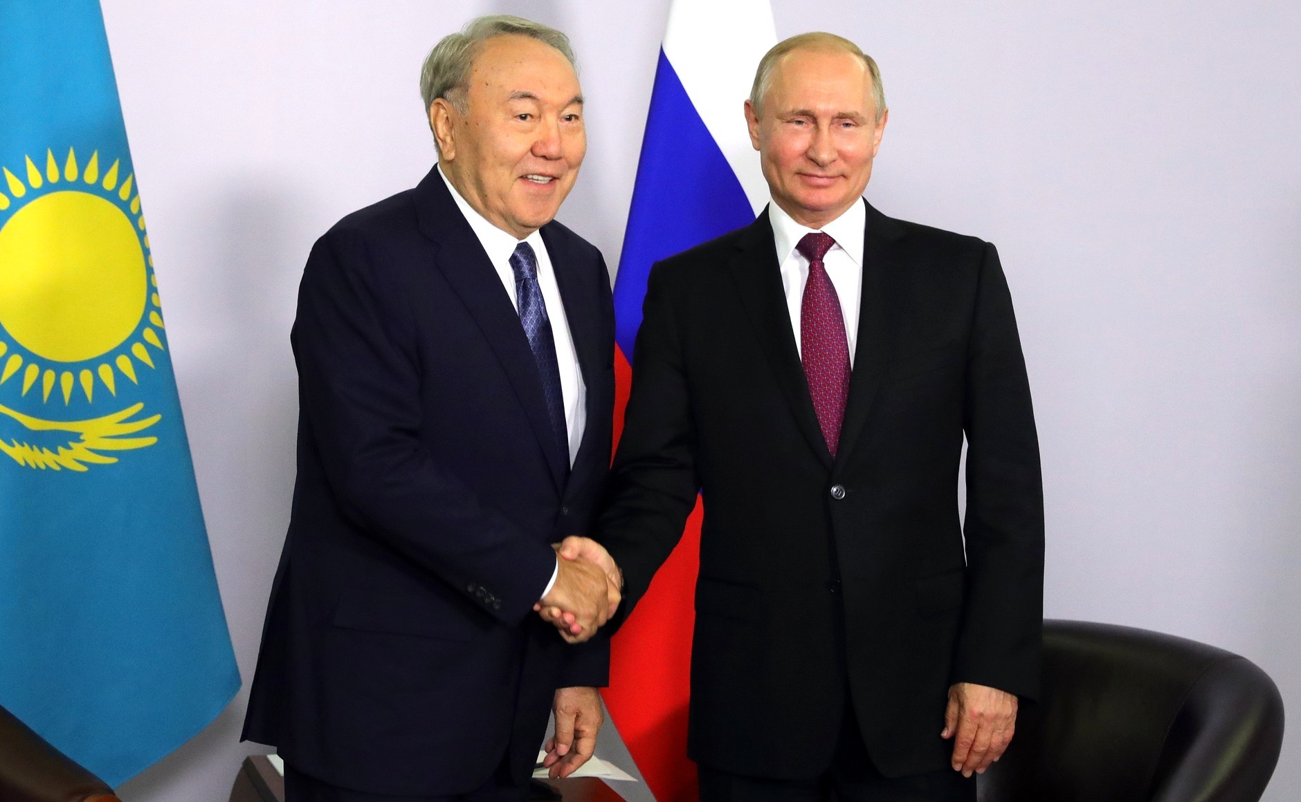 Президент РФ Владимир Путин, Нурсултан Назарбаев. Фото © Kremlin
