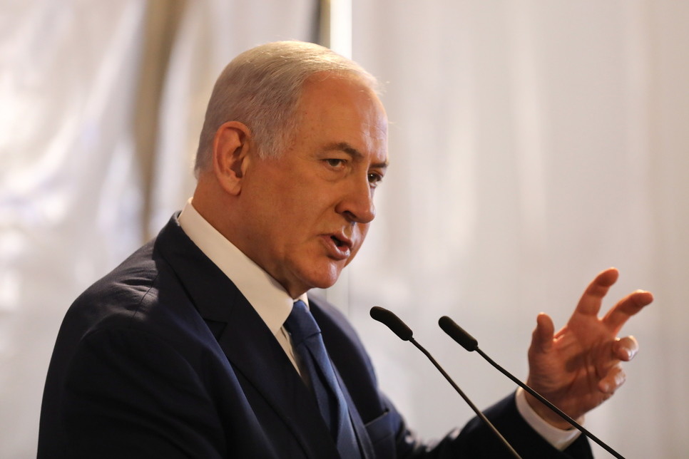 Премьер-министр Израиля Биньямин Нетаньяху. Фото © ТАСС / EPA / ABIR SULTAN
