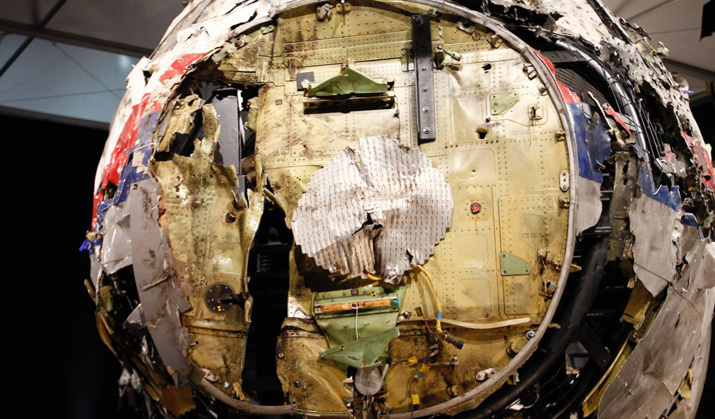 <p>Носовая часть фюзеляжа сбитого Boeing MH17 Фото © Imago/TASS</p>
