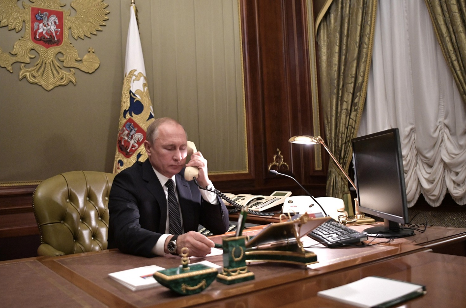 Владимир Путин. Фото © Пресс-служба президента РФ
