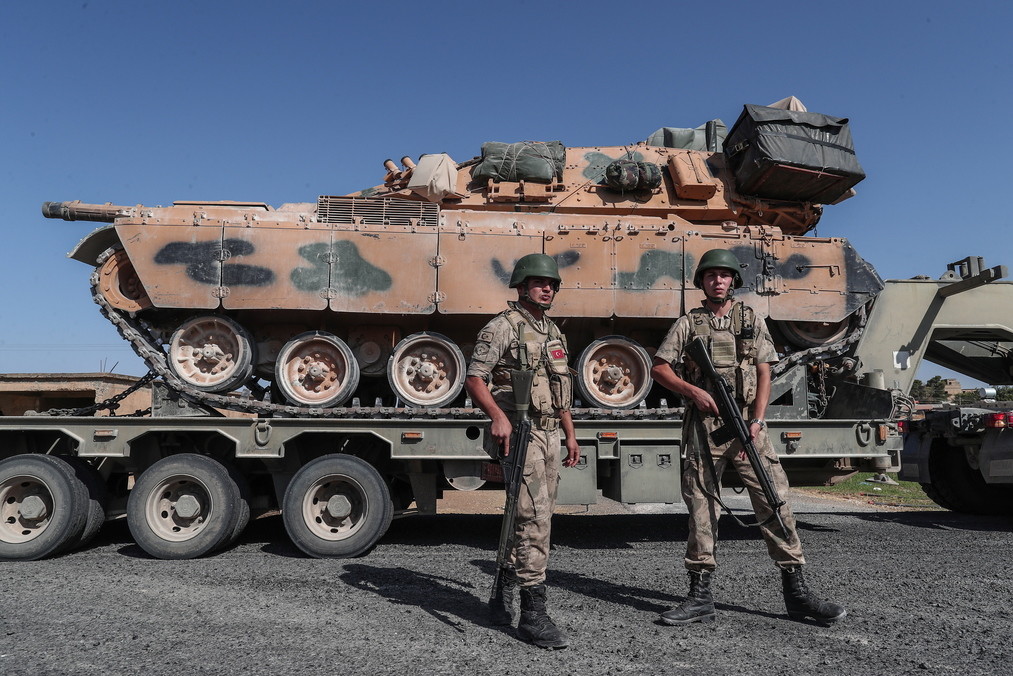 Турецкие военные. Фото © ТАСС/EPA / SEDAT SUNA
