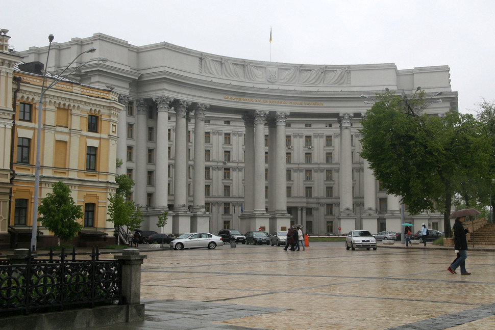 Здание Министерства иностранных дел в Киеве. Фото © Wikipedia
