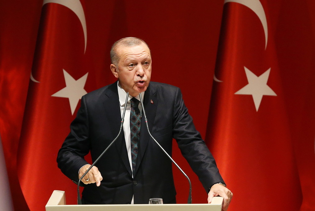 Президент Турции Реджеп Эрдоган. Фото © ТАСС/EPA/STR

