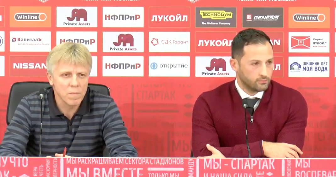 Скриншот © Spartak TV
