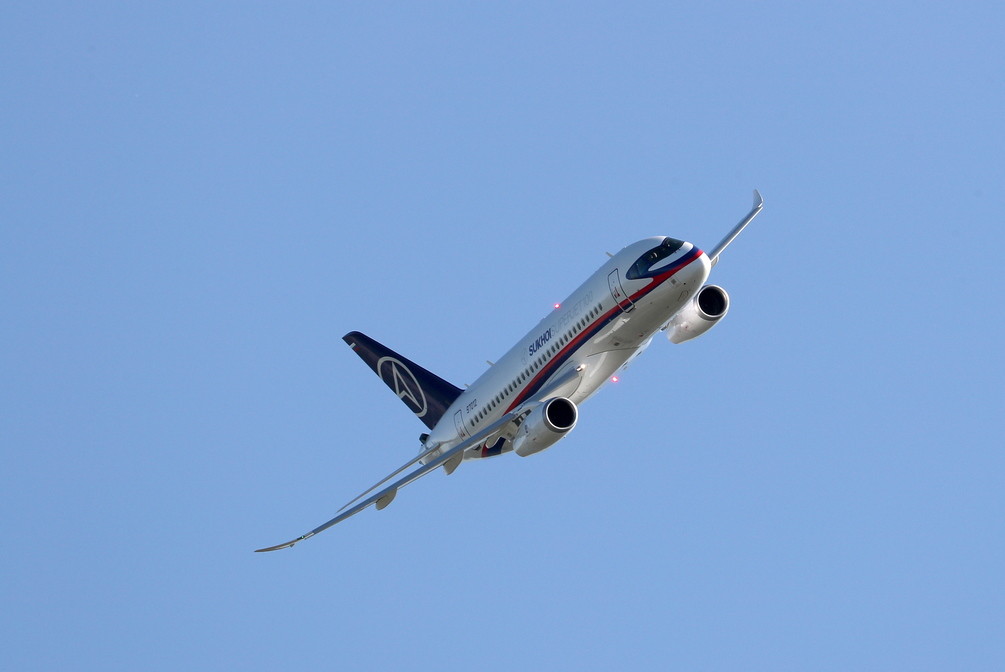 Самолёт Sukhoi Superjet 100. Фото © ТАСС / Гавриил Григоров
