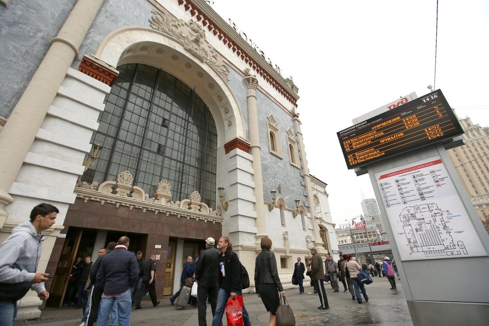 Казанский вокзал. Фото © Агентство "Москва"
