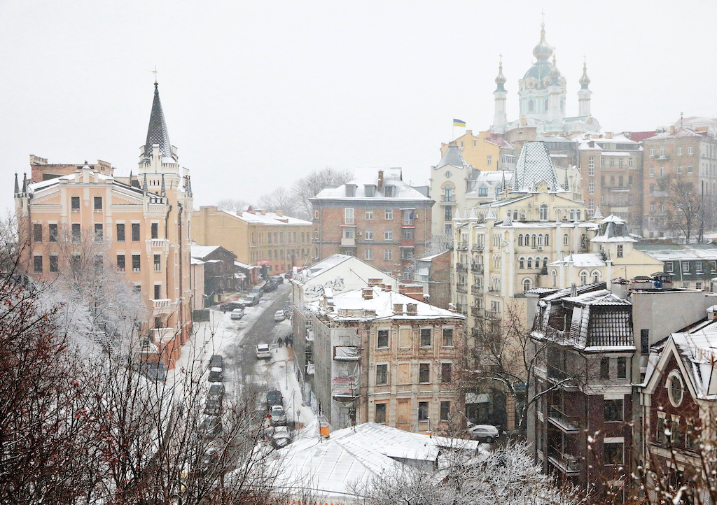 Васильевский спуск, Киев. Фото © Zuma/ТАСС
