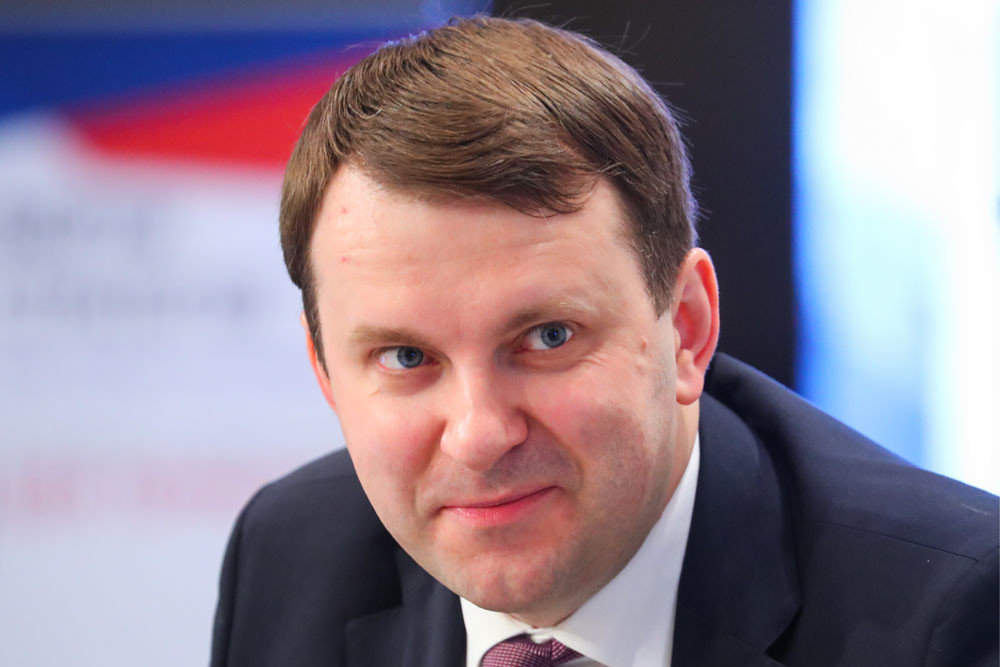 Министр экономического развития РФ Максим Орешкин. Фото © ТАСС / Ковалёв Пётр
