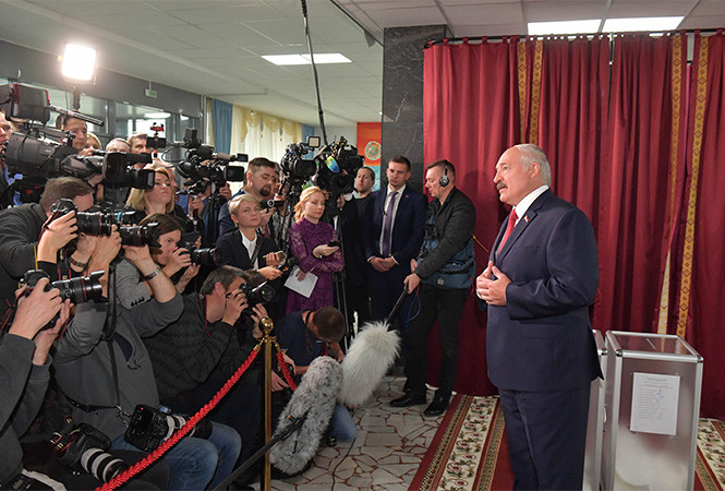 Фото © Пресс-служба президента Белоруссии
