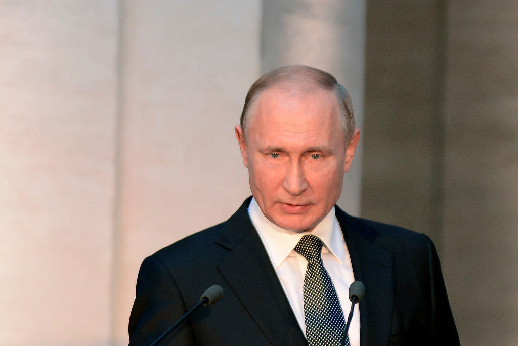 Владимир Путин. Фото © Simona Granati — Corbis / Getty Images
