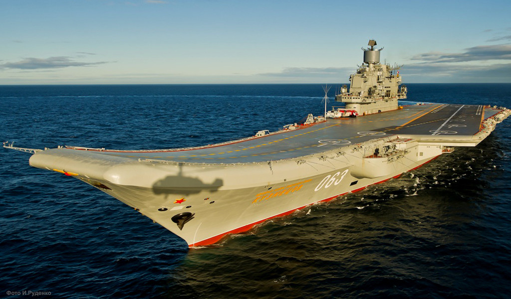 Крейсер "Адмирал Кузнецов". Фото © Wikipedia/Mil.ru
